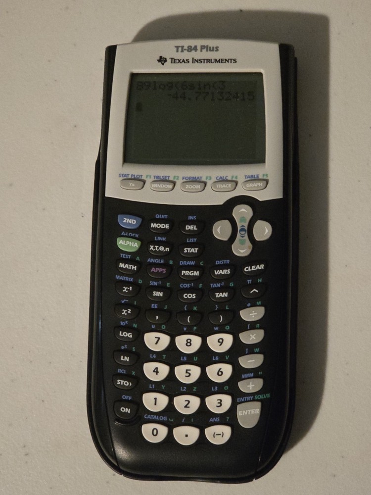 Texas Instruments TI-84 Plus Graphing Calculator – Tested Working –Fast Shipping