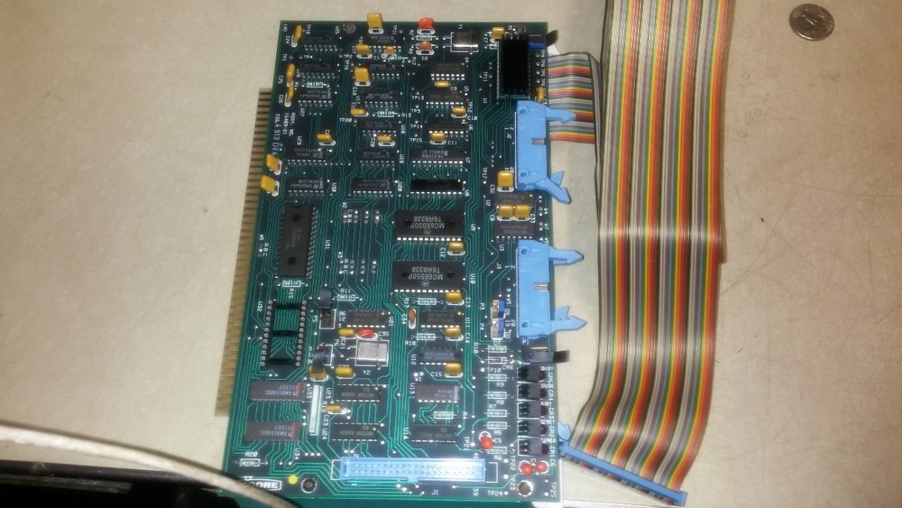 MOORE 15489-21 PC BOARD