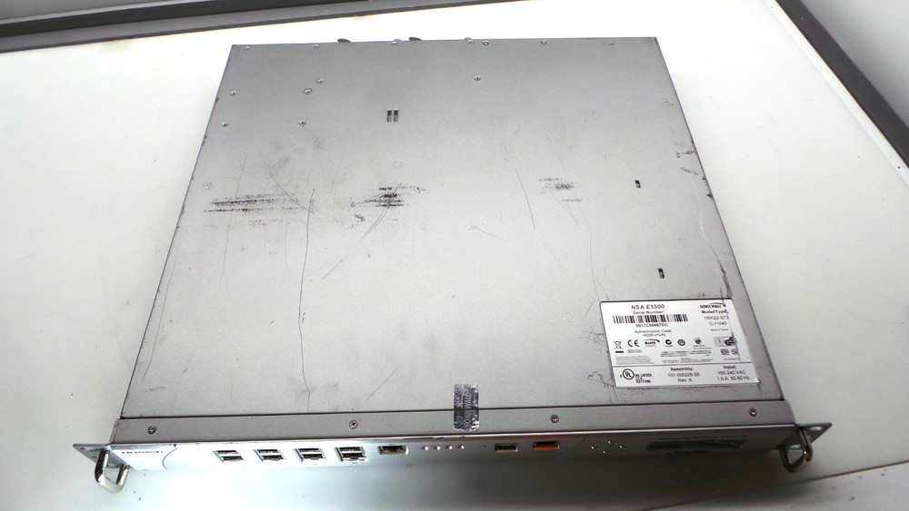 SonicWall NSA E5500 Firewall Network Security Appliance Rack Ears - Tested