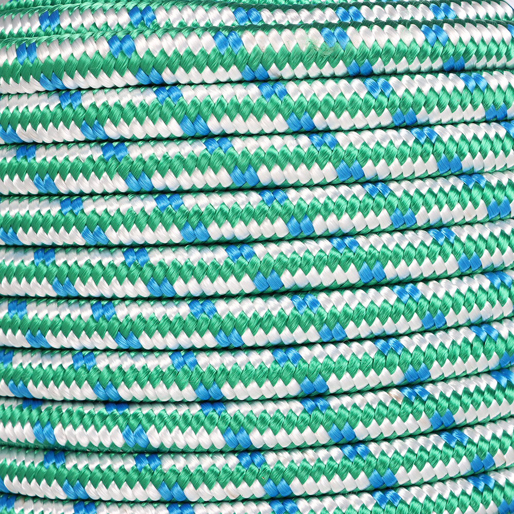 16 Strand 1/2" × 150' Double Braid Polyester Rope Arborist Tree Climbing Rope