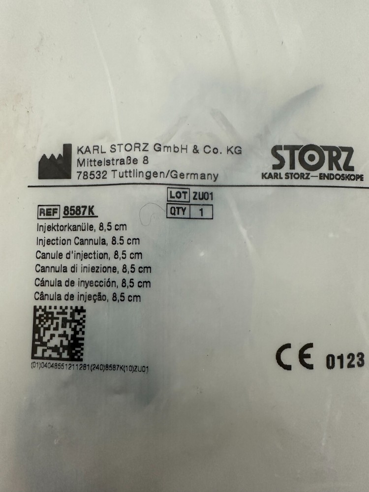 Storz 8587K Injection Cannula, 8.5cm