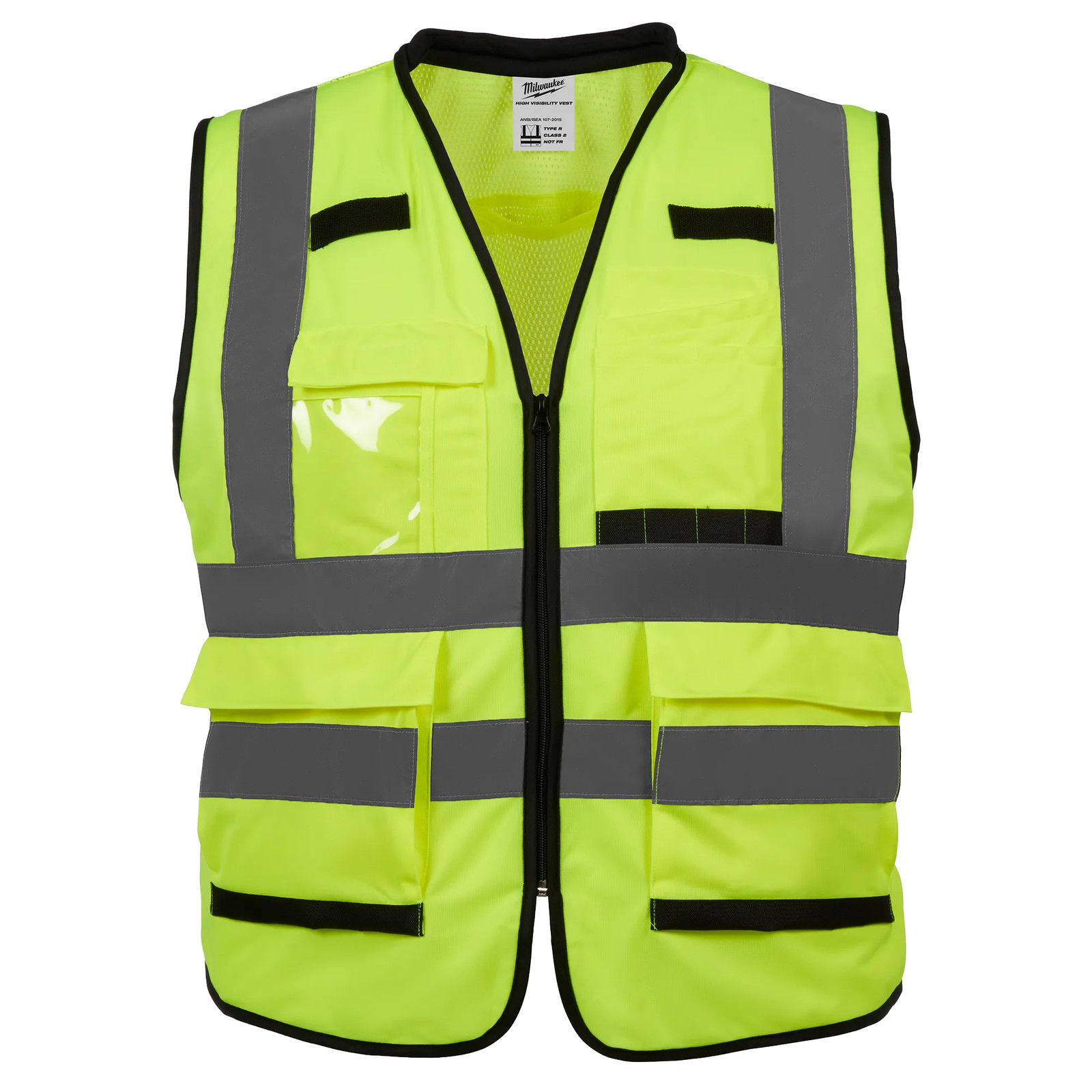 Milwaukee 48-73-5041 Class 2 High Visibility Yellow Performance Safety Vest - S/