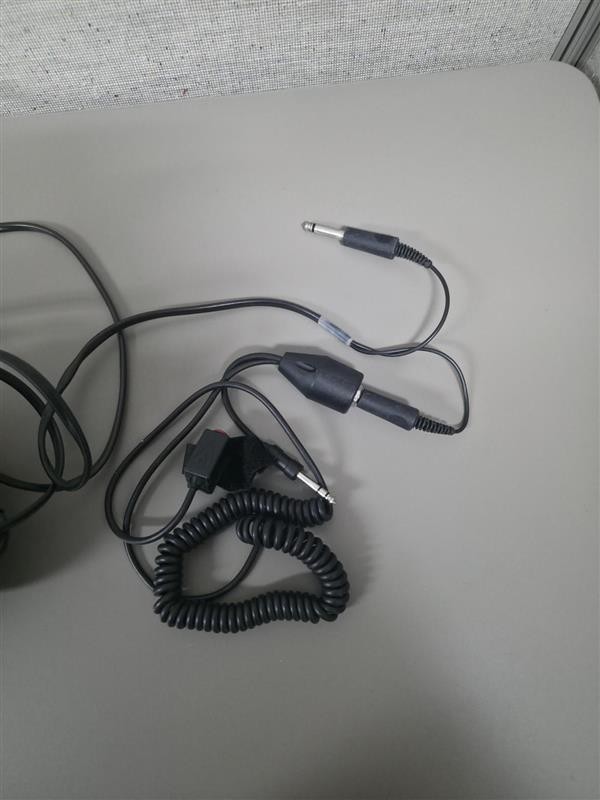 Telex Air 3100 Aviation Headset 2-Plug Used