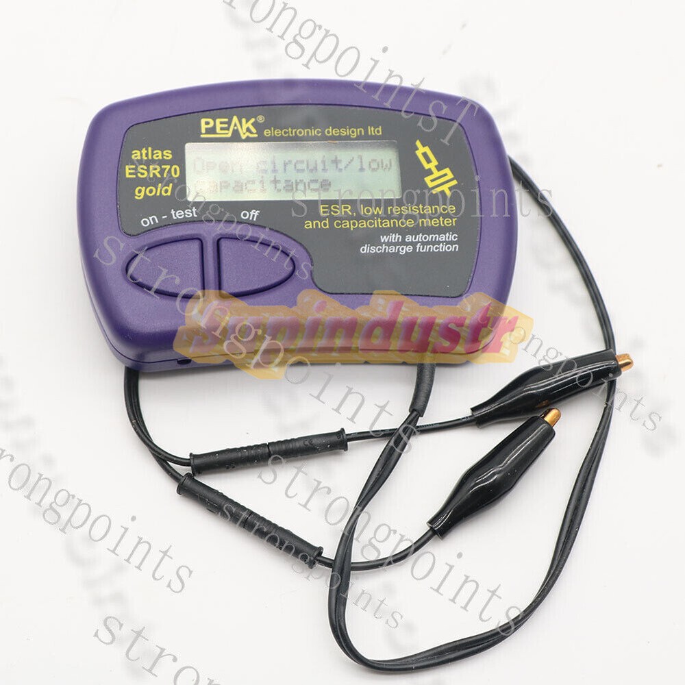 1PCS Peak Electronics ESR / Capacitance Meter ESR70 ESR-70G~