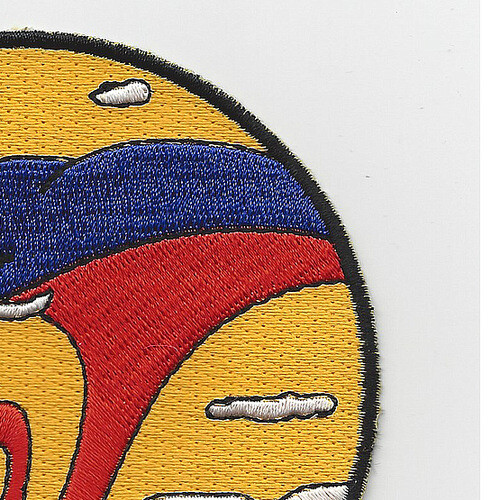 VF-124 Fighter Squadron Version F Patch-Stingrays