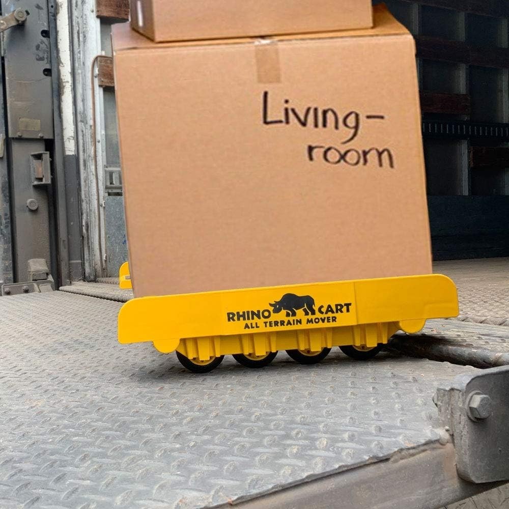 Rhino Cart RC-OG-FBM.MID All Terrain 46" Adjustable Steel Moving Cart