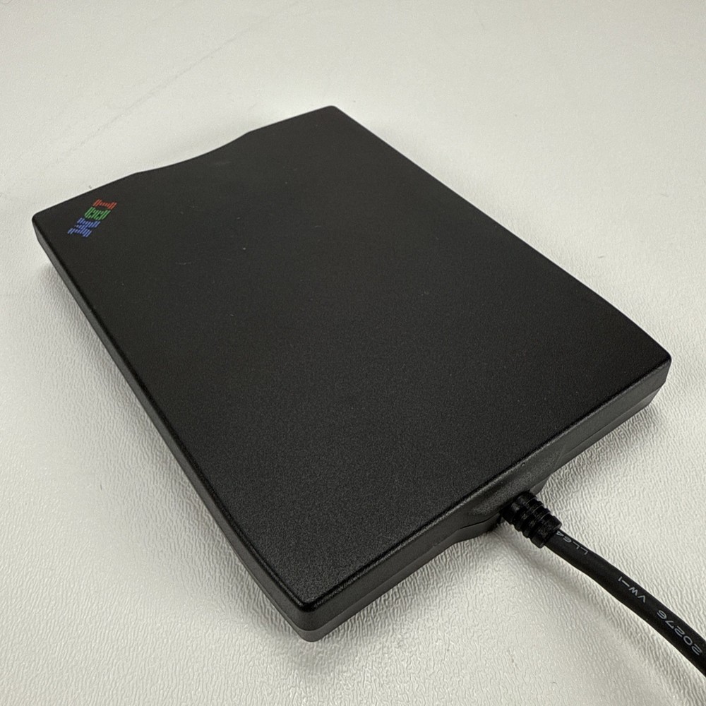 IBM Portable USB External Floppy Diskette Drive MPF82E UNTESTED - READ