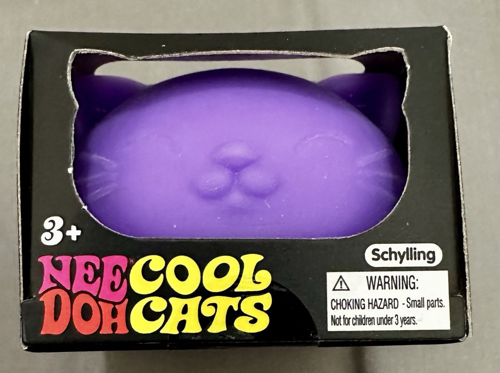 Needoh Cool Cats Purple
