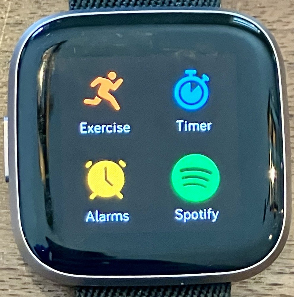 Fitbit Versa 2 Smartwatch Activity Tracker Alexa FB507 TESTED