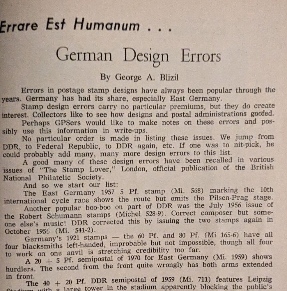 German Postal Specialist Dec 1974 150 Years Of German Mailboxes Design Errors