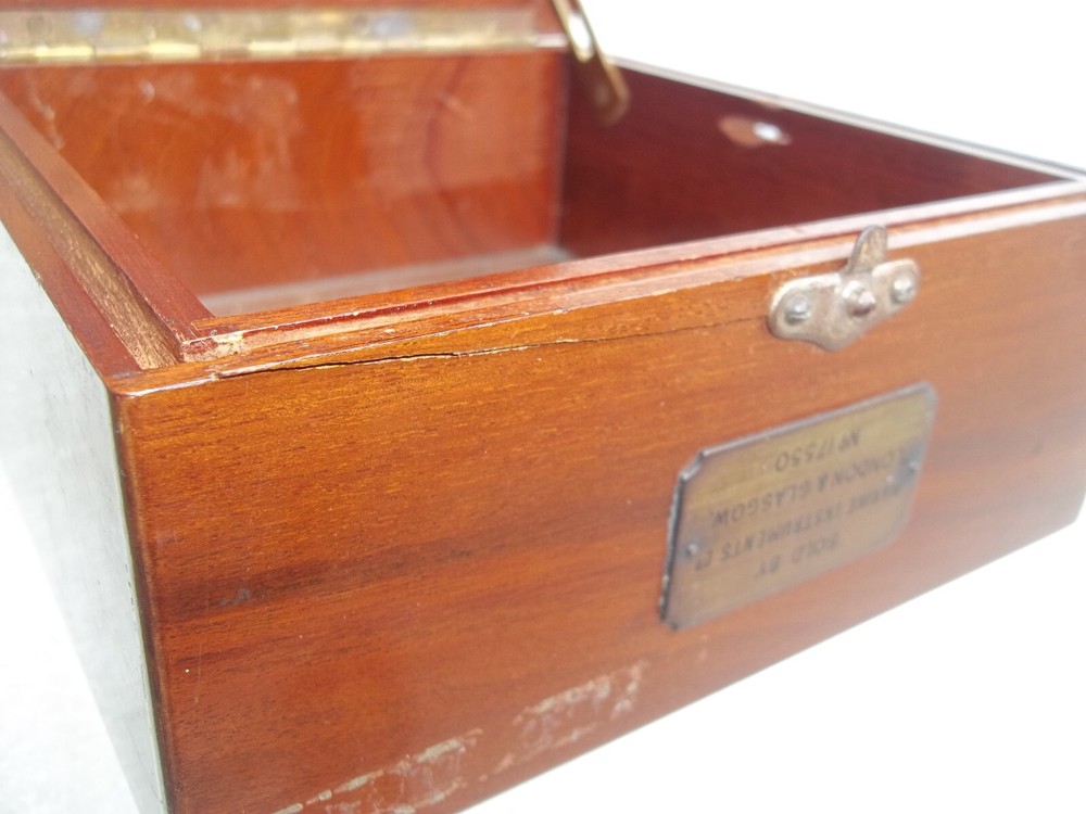 Vintage Thomas Mercer Marine Chronometer Case