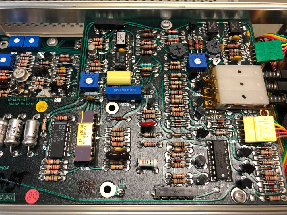 NOS Tektronix Oscilloscope 7B85 Delaying Time Base Plugin, NOW TESTED Working