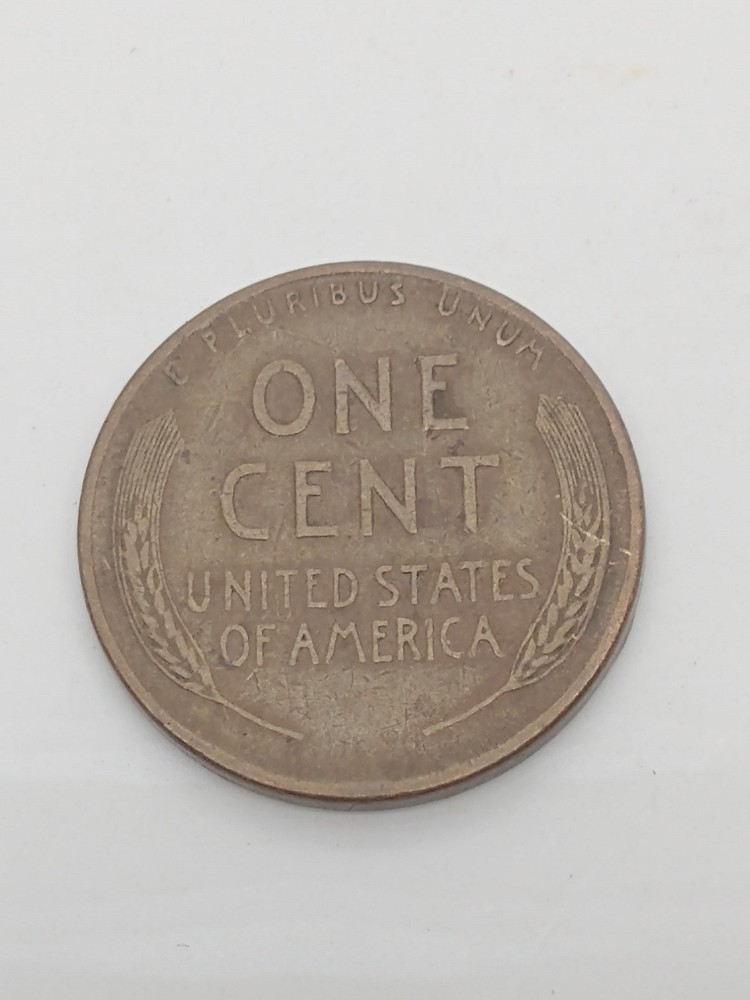1955 D Lincoln Wheat Penny,Grease Errors?