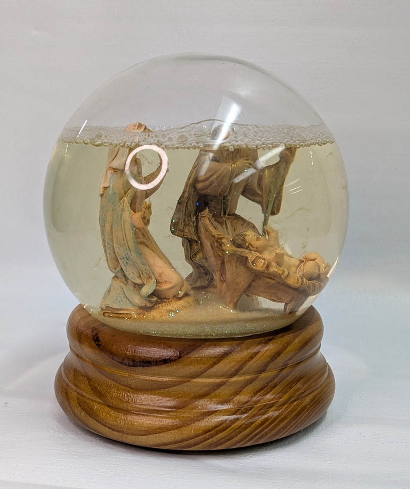 Fontanini Musical Nativity Glitterdome