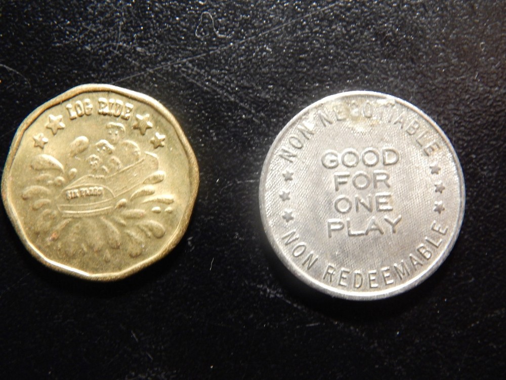 TWO ENTERTAINMENT TOKENS! ZZ810XDX