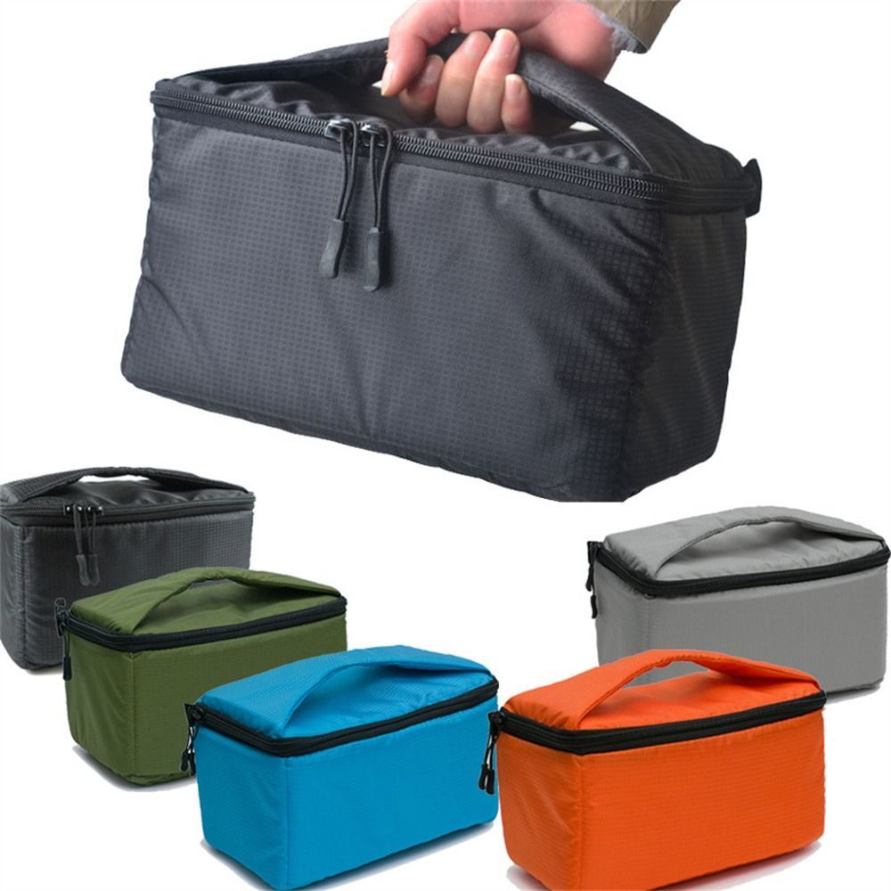 Portable Camera Insert Padded Bag Holder Shockproof with Dividing Partition