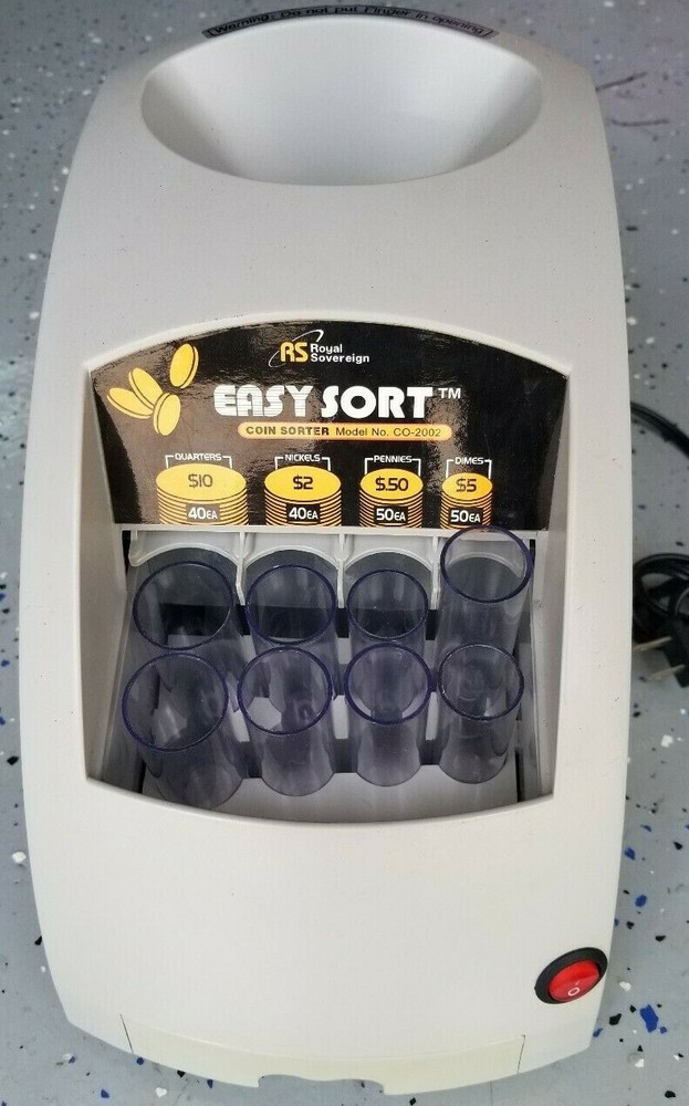 Coin sorting machine Royal Sovereign CO-2002