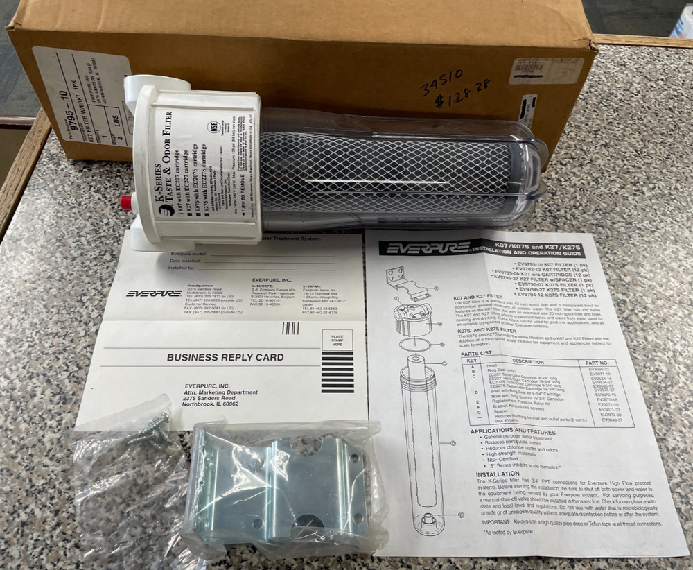EVERPURE FILTER SYSTEM K07 WITH EC207 FILTER
