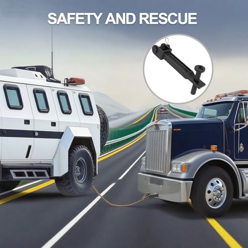 A20-6014 Single Tow Hook Compatible with P-eterbilt/K-enworth with Pull Pin