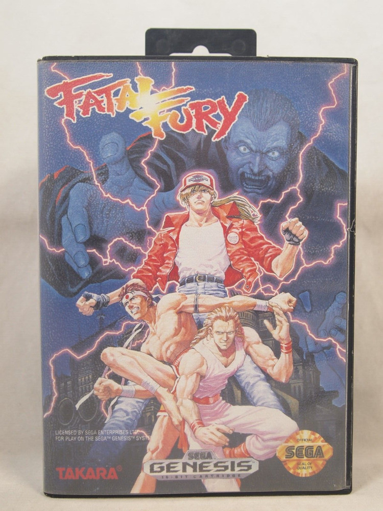 Fatal Fury Case (SEGA Genesis) Authentic BOX ONLY