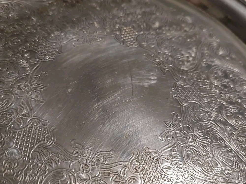WM Rogers 471 12” Silver Plate Serving Platter