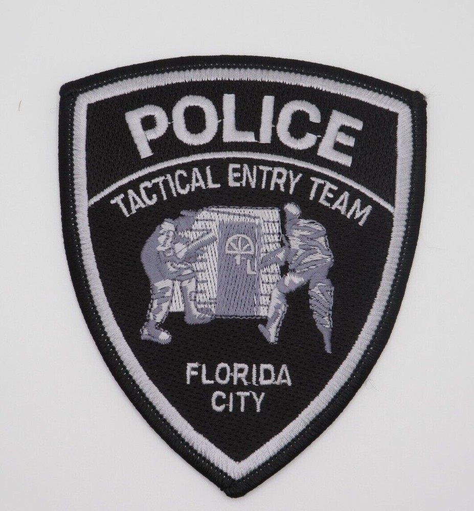Florida City SWAT Tactical Entry Team Police Patch