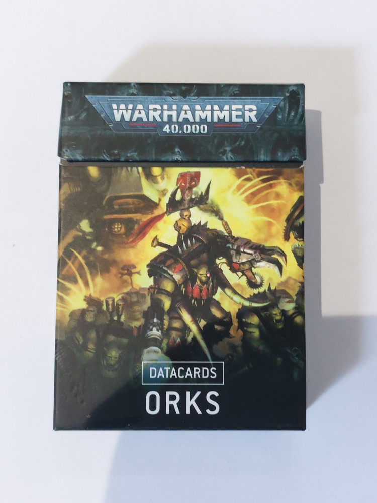 Warhammer 40K Data Cards Orks