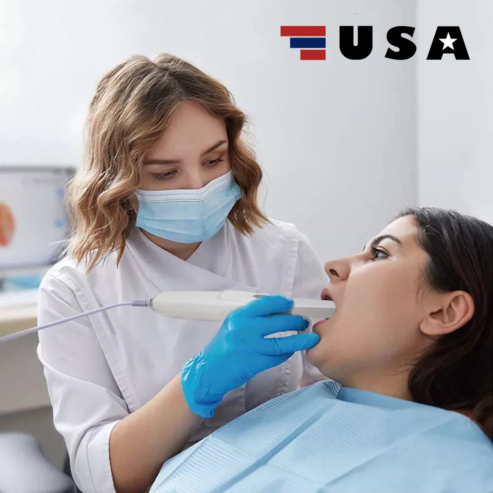 Dental Intraoral Scanner Digital Impression 3D Scanner with AI Scanning Function