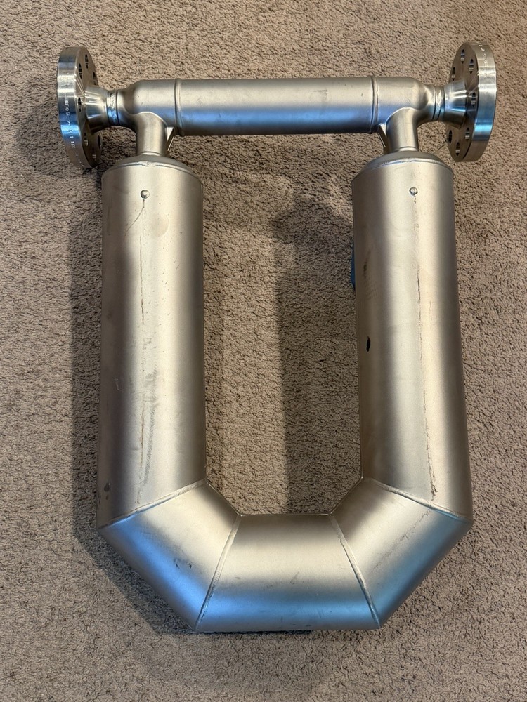 2" 600# Micro Motion CMF200 Flow Sensor Enhanced Core Processor NEW P15 - Read D