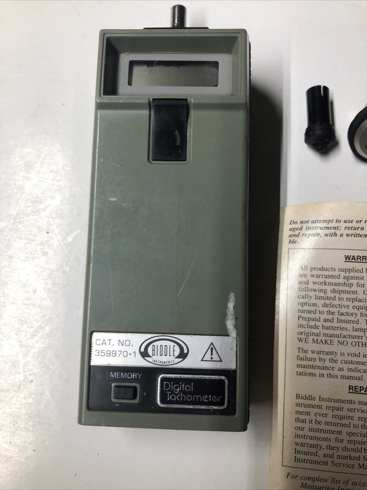 Biddle 359970-1 Hand Tachometer