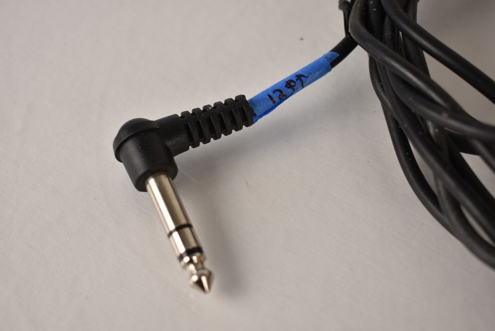 12 FT 1/4" TRS to TRS Balanced Patch Instrument Cable