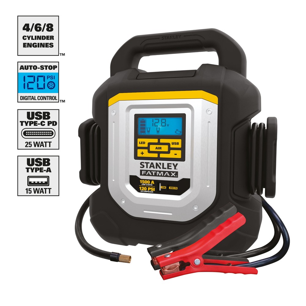 Stanley J15CF 1500 Amp Jump Starter
