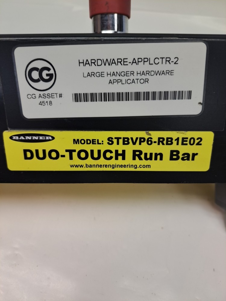 BANNER ENGINEERING STBVP6-RB1E02 with reset button USED