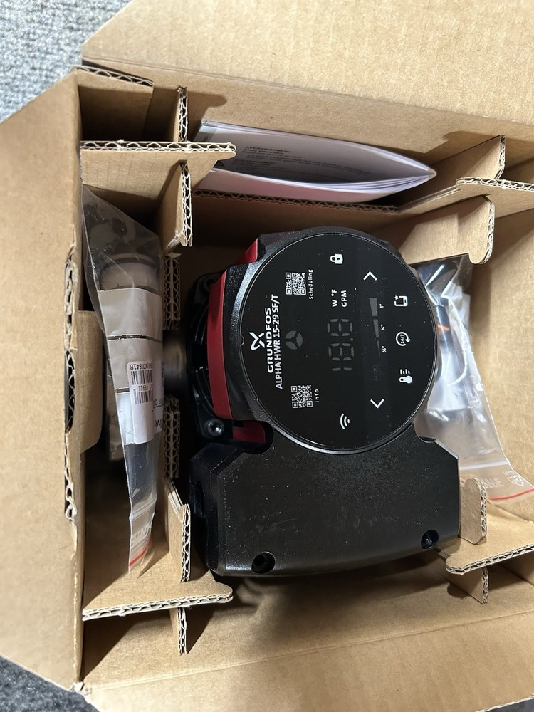 Hot Water Recirculation Pump. New In Box.