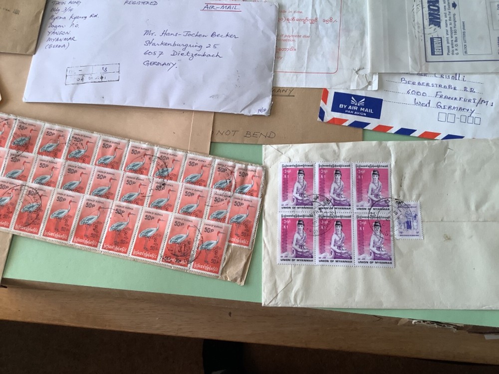 Burma postal covers 14 items Ref A1842