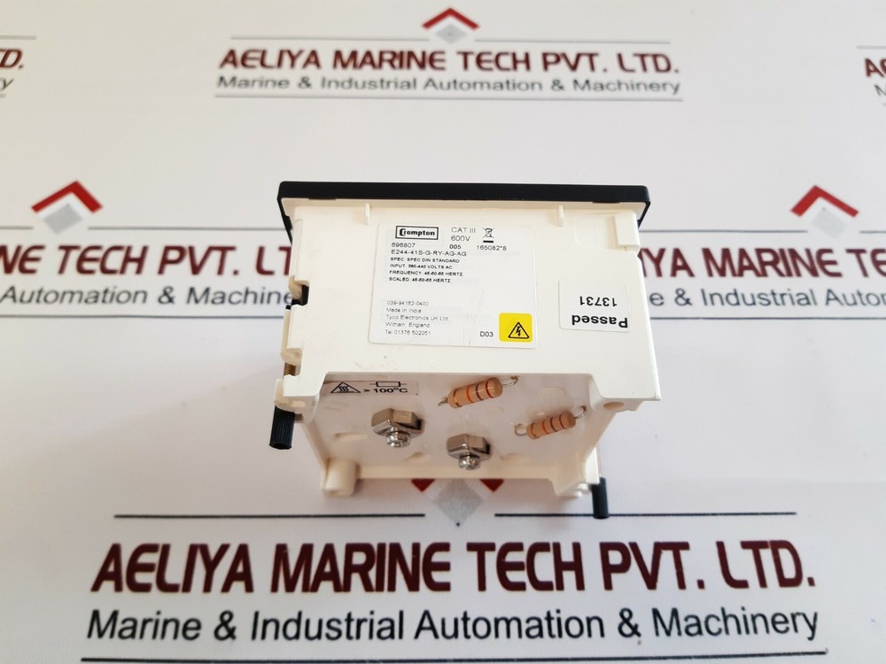 Crompton e244-41s-g-ry-ag-ag frequency meter