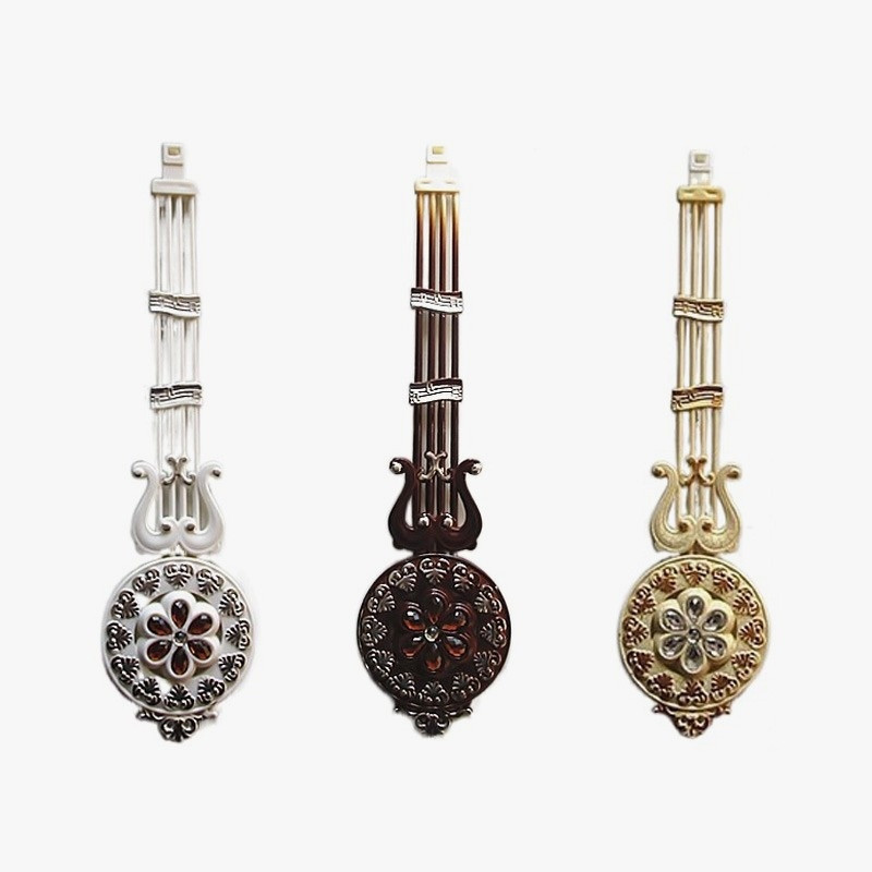 30cm Traditional Floral Pattern Clock Pendulum Movement DIY Replacement Part