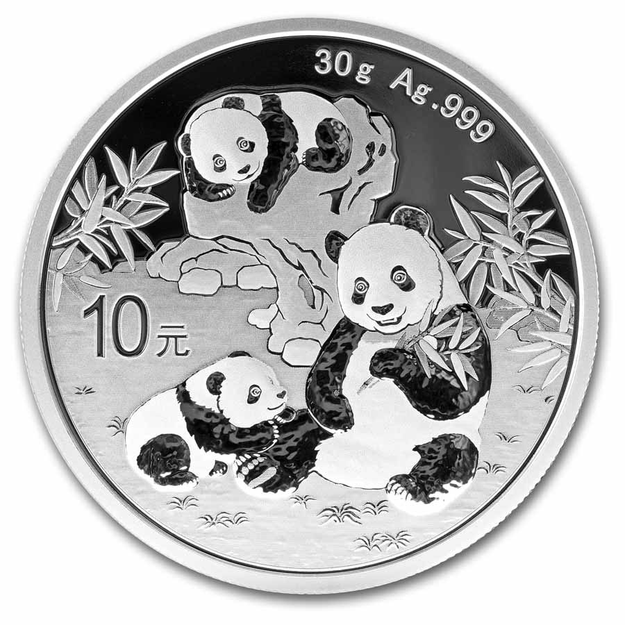 2025 China 30 gram Silver Panda (MintDirect® Single)