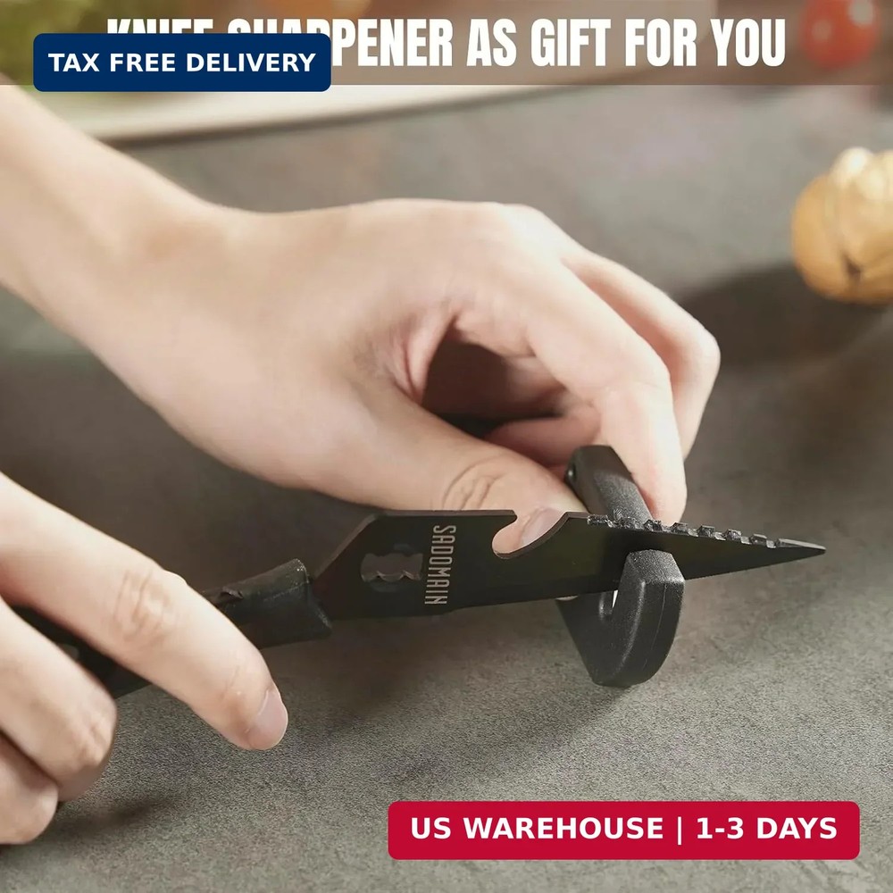 Kitchen Scissors All Purpose, Extra Sharp Kitchen Shears with Knife Sharpener &