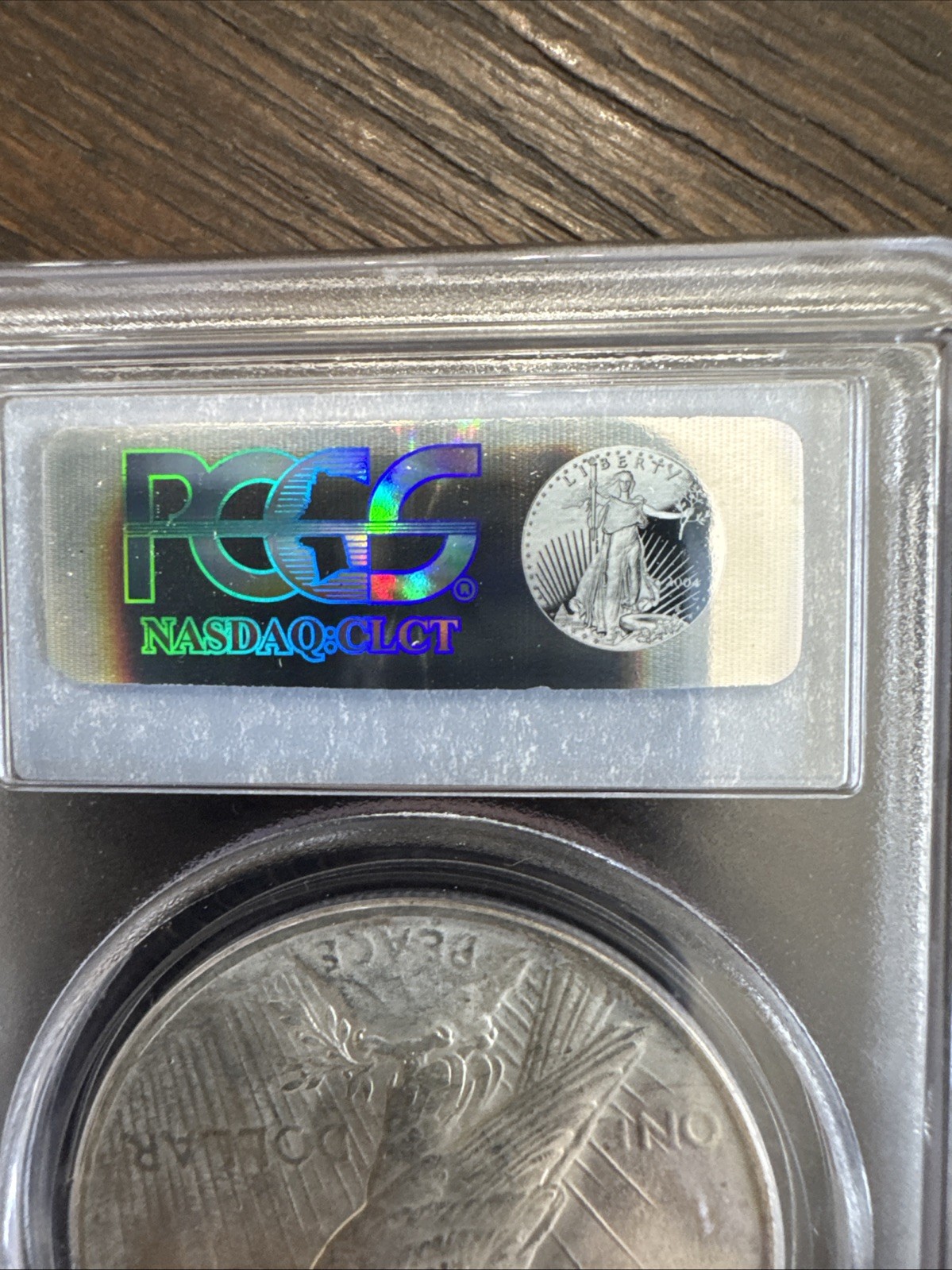 Peace Silver Dollar 1923 - 90% Silver Verified - PCGS MS64