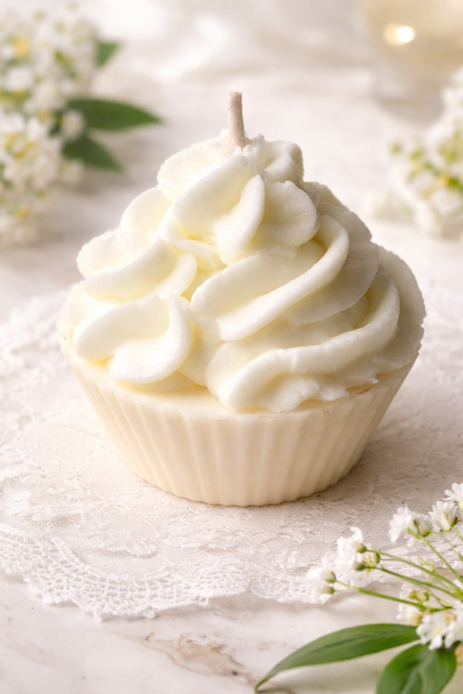 Vanilla Cupcake Candle