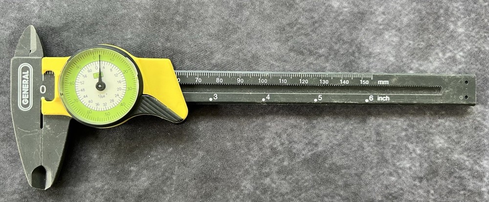 Caliper Measuring Tool 6” General Brand
