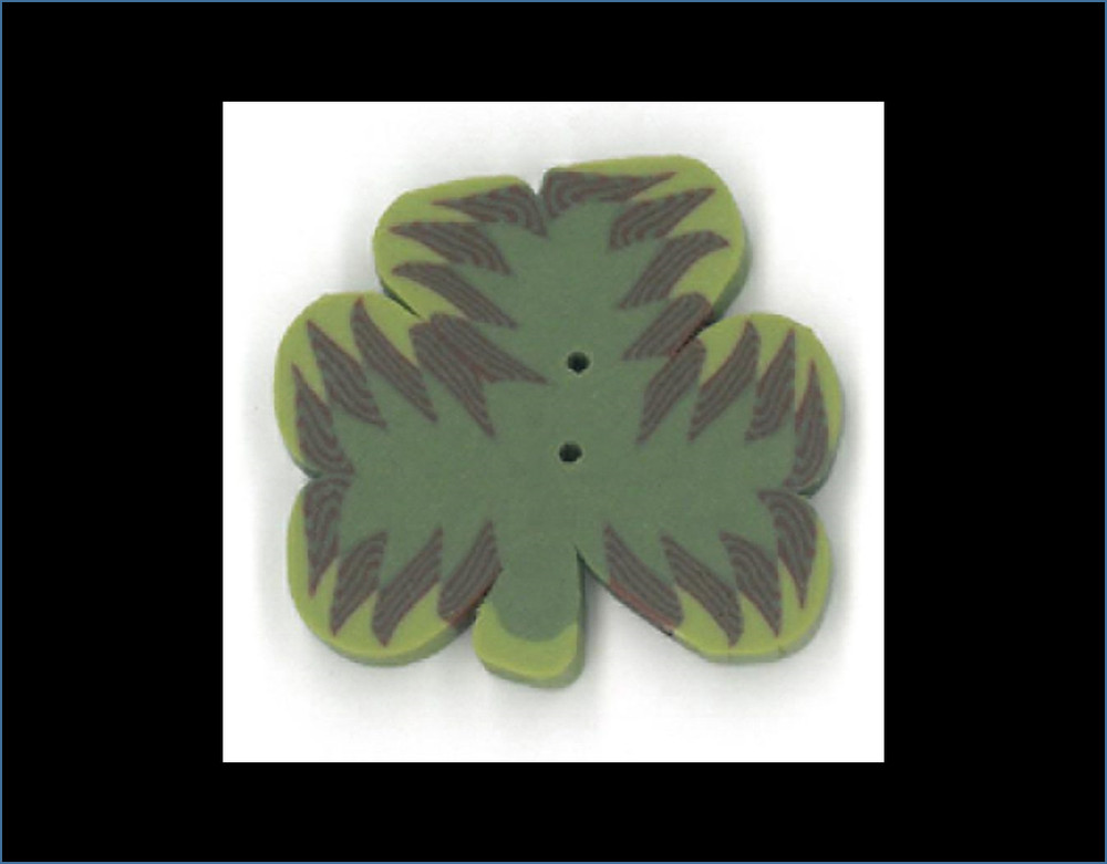 Just Another Button Company - Three Leaf Clover - 2260 -