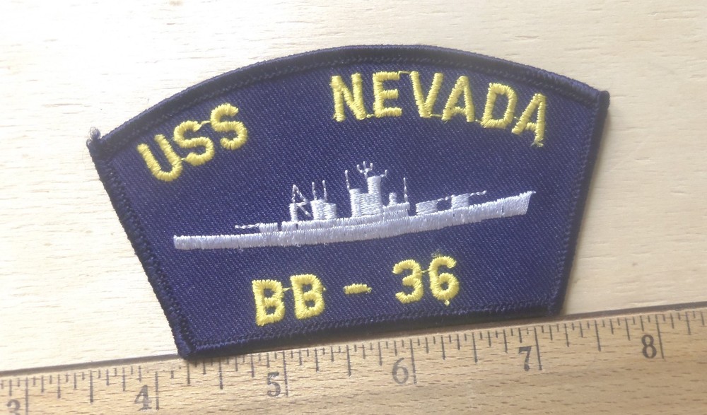 US Navy - USS Nevada - BB-36 Embroidered Patch