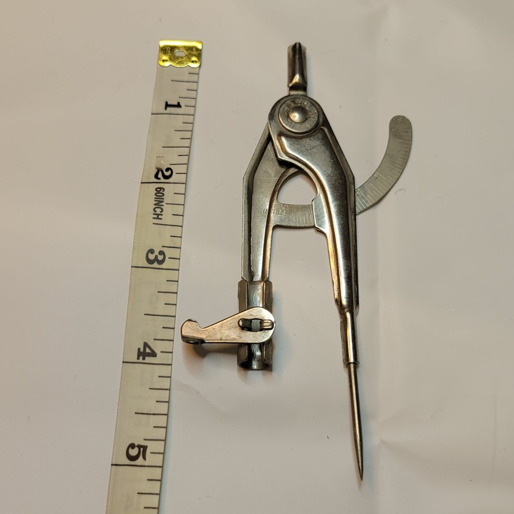 Vintage Metal Wing Divider Compass