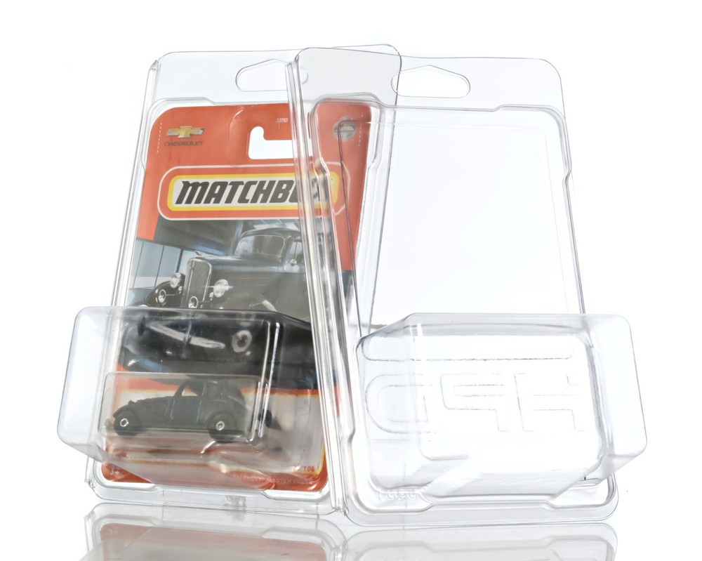 100 PACK HPD PROTECTOR CASE (MAINLINE) HOT WHEELS & MATCHBOX .8MM HEAVY DUTY