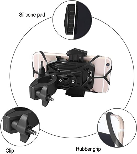 360-Degrees Rotatable Universal Bicycle Mount Phone Holder