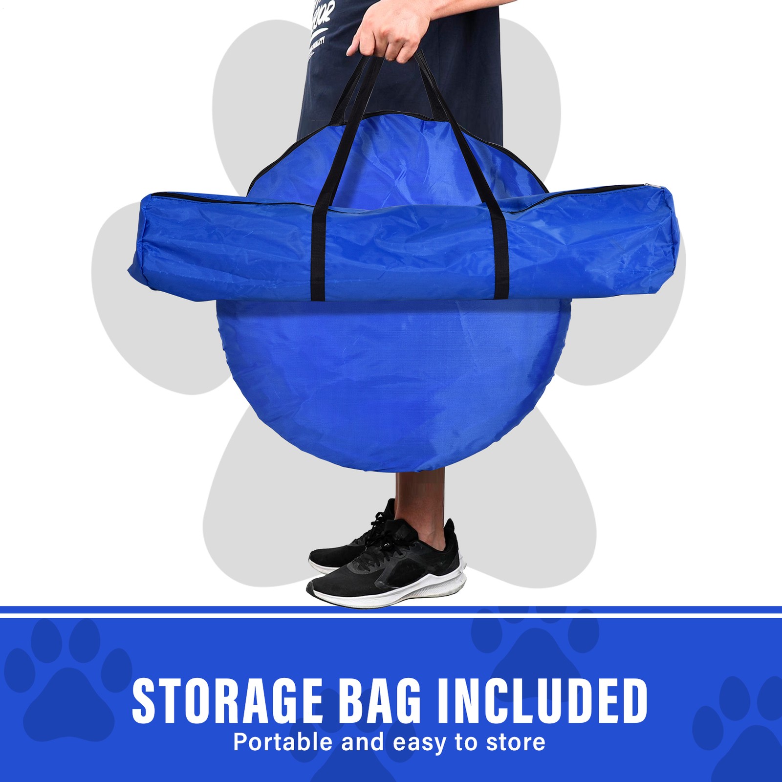 Outdoor 5 PCs Dog Pet Agility Training Equipment Backyard Starter Course Set