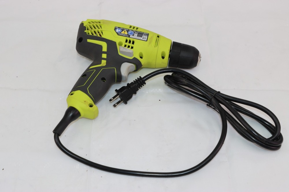 Ryobi D43K 5.5 Amp Corded 3/8 in. Variable Speed Compact Drill/Driver with Bag