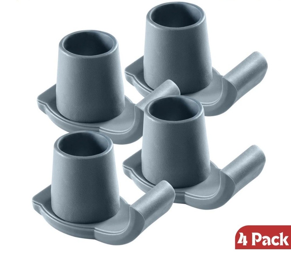 Walker Skis Glides for Folding Walkers 4 Pack Walker Boot End Caps